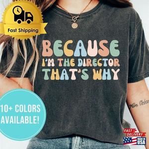 Director Retro Musical Movie Fan T-Shirt For Women Unisex Classic